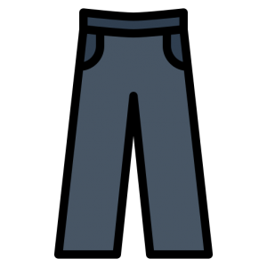 Pantalones azules oscuros